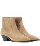 Victoria Beckham Derlyn Suede Ankle Boots