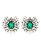 Mansur Gavriel Crystal Embellished Earrings