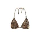 Melissa Odabash Cancun Cheetah Bikini Top