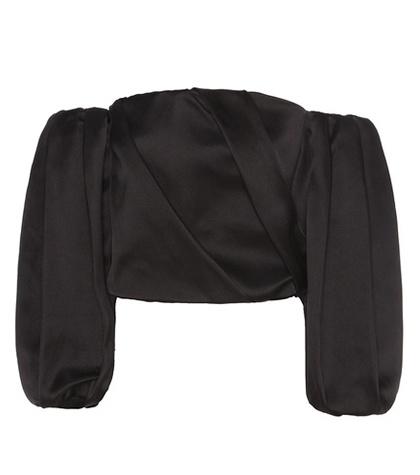 The Row Amilli Silk-satin Blouse