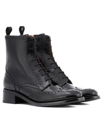 Dita Eyewear Sylvie Leather Ankle Boots