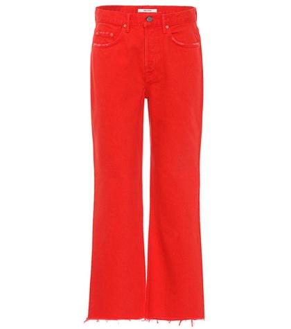 Ag Jeans Linda High-waisted Cropped Jeans