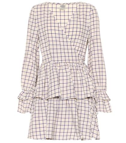 Baum Und Pferdgarten Exclusive To Mytheresa – Ailin Checked Cotton Minidress