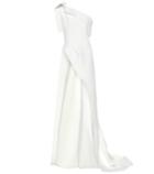 Maticevski Treasured Crêpe One-shoulder Top
