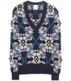 Barrie Jacquard Cashmere Sweater