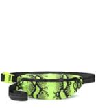 Versace Python-printed Belt Bag