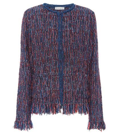 Etro Metallic Tweed Jacket