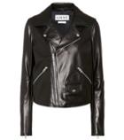 Roger Vivier Leather Biker Jacket