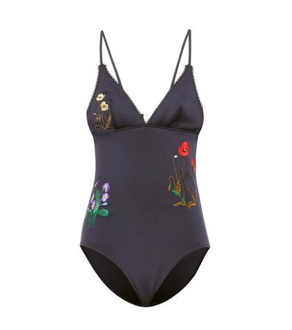 Salvatore Ferragamo Embellished Swimsuit