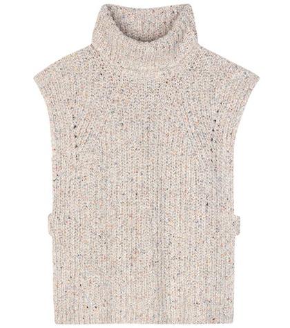 Isabel Marant, Toile Haway Wool, Cotton And Silk-blend Top