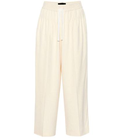 Haider Ackermann Crêpe Wide-leg Pants