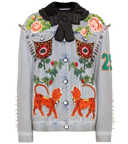 Gucci Embellished Denim Jacket