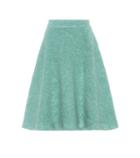Miu Miu Mohair And Wool-blend Skirt