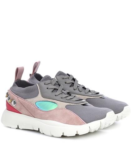 Valentino Valentino Garavani Heroes Embellished Sneakers