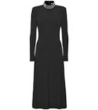 Canada Goose Embellished Stretch Knit Midi Dress