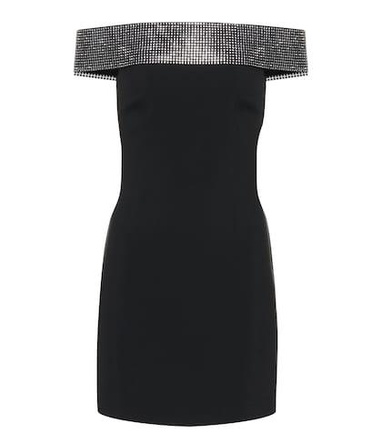 Diane Von Furstenberg Crystal-embellished Minidress