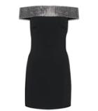Diane Von Furstenberg Crystal-embellished Minidress