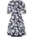 Balenciaga Floral Jacquard Dress