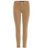 J Brand Anja Mid-rise Cropped Skinny Jeans