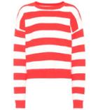 Diane Von Furstenberg Striped Angora Sweater