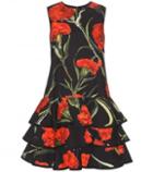 Dolce & Gabbana Floral-printed Cotton Dress