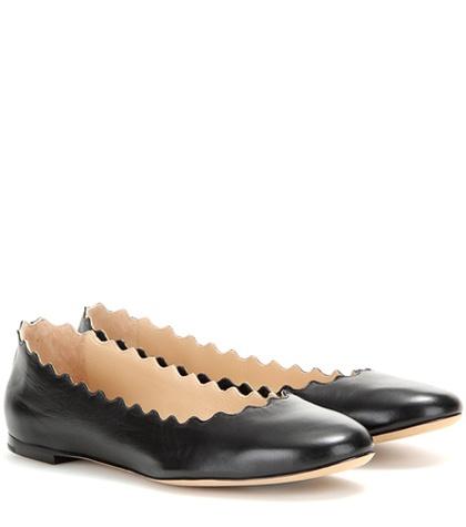 Altuzarra Lauren Leather Ballerinas