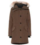 Alexander Mcqueen Rossclair Fur-trimmed Parka