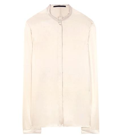 Haider Ackermann Silk Satin Blouse