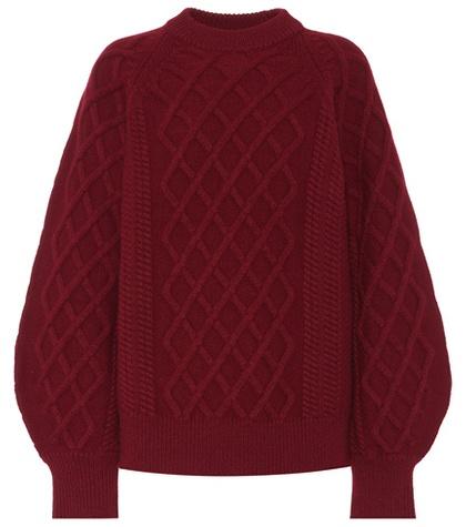 Victoria Beckham Cable-knit Wool Sweater