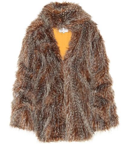 Johanna Ortiz Fabula Faux Fur Jacket