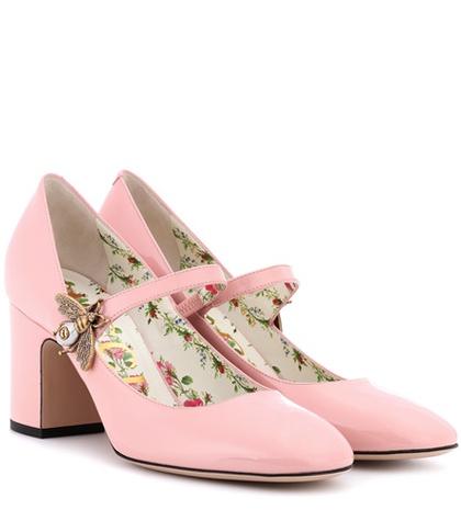 Gucci Patent-leather Mary Jane Pumps