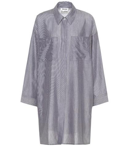 Acne Studios Jacqui Striped Cotton Shirt