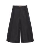 Marni Cotton And Silk-blend Culottes