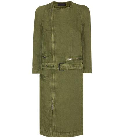 Haider Ackermann Cotton And Linen Coat