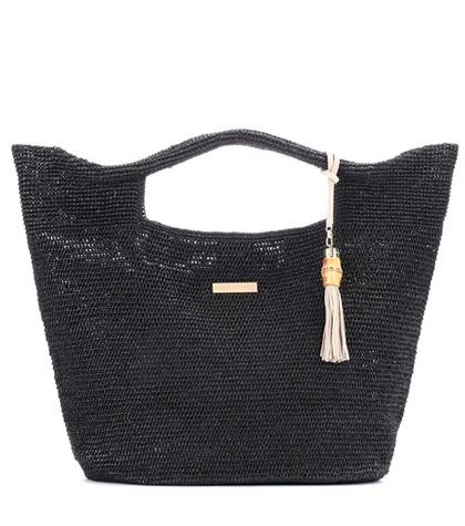 Lucas Hugh Grace Bay Raffia Tote