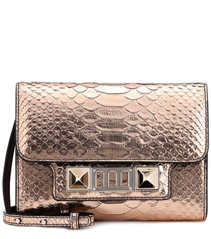 Rag & Bone Ps11 Wallet Metallic Leather Clutch
