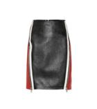 Alexander Mcqueen Leather Miniskirt