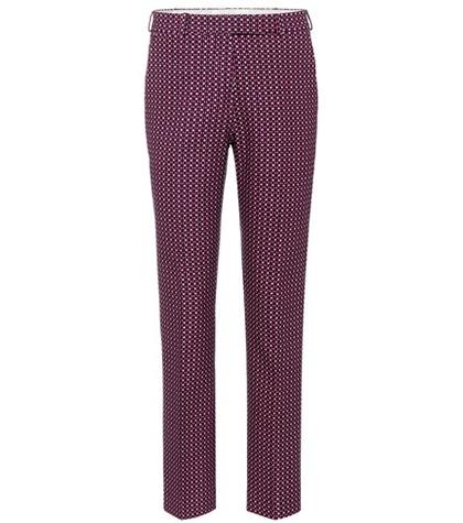 Acne Studios Printed Cotton-blend Trousers