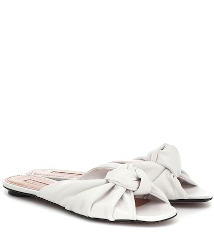 Rejina Pyo Betsy Leather Slippers