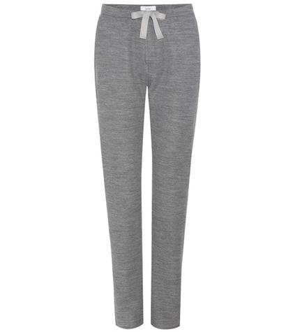 Stella Mccartney Wool And Cotton-blend Track Pants