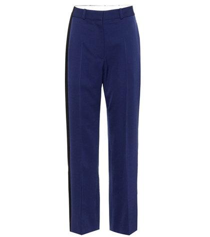 Stella Mccartney High-waisted Striped Trousers