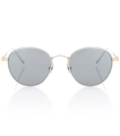 Nicholas Kirkwood C De Cartier Round Sunglasses