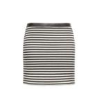 T By Alexander Wang Twisted Stripe Knitted Miniskirt
