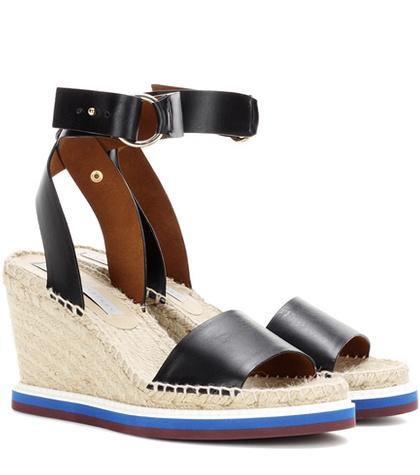 Stella Mccartney Espadrille Wedge Sandals