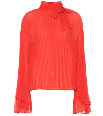 Philosophy Di Lorenzo Serafini Pleated Crêpe Blouse