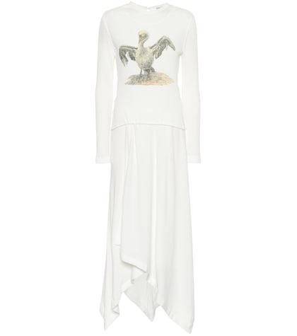 Loewe Printed Stretch Jersey Dress