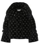 Fendi Velvet Down Jacket