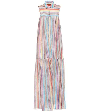 Missoni Mare Striped Knit Maxi Dress