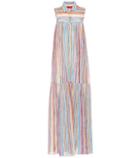 Missoni Mare Striped Knit Maxi Dress