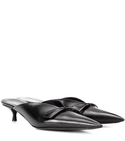 Etro Knife Leather Mules